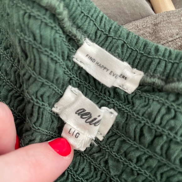 BNWT Aerie Tie Side Cut Out Mini Dress - Picture 4 of 12